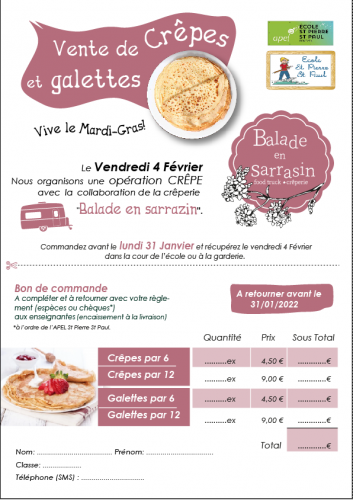 bon de commande crepes et galettes 